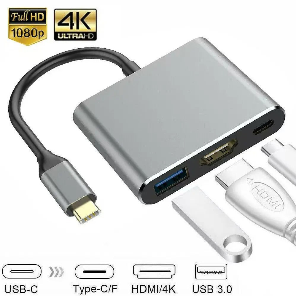 3-in-1 USB-C Hub 100W