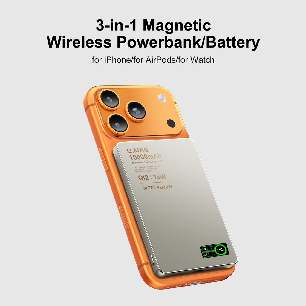 Qi2 Magnetic Wireless Power Bank