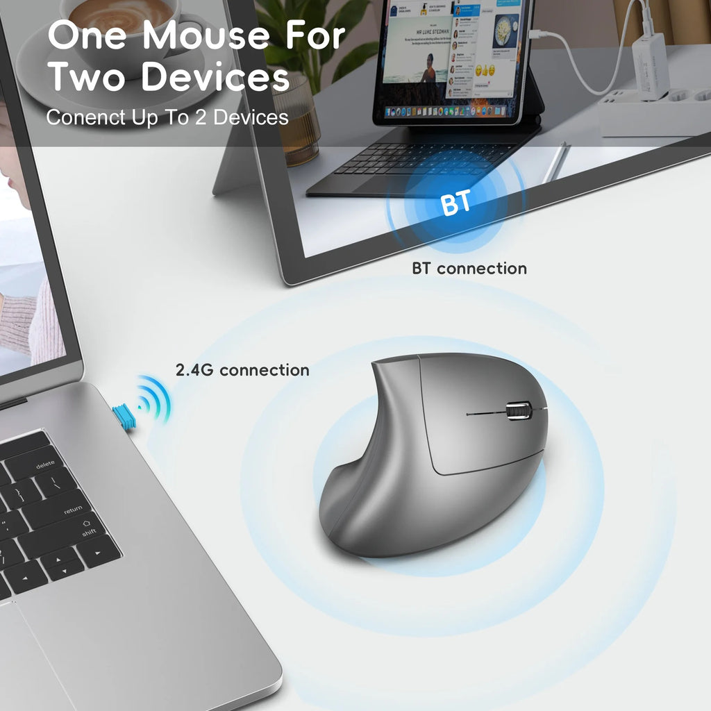 Ergonomic Wireless Gaming Mouse