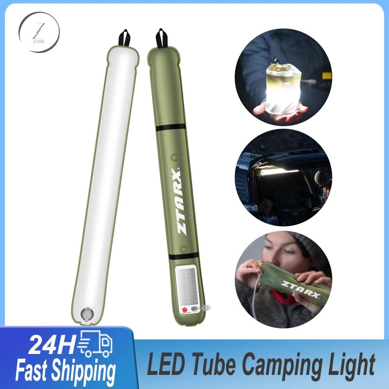 ZTARX Solar Camping Tube Light