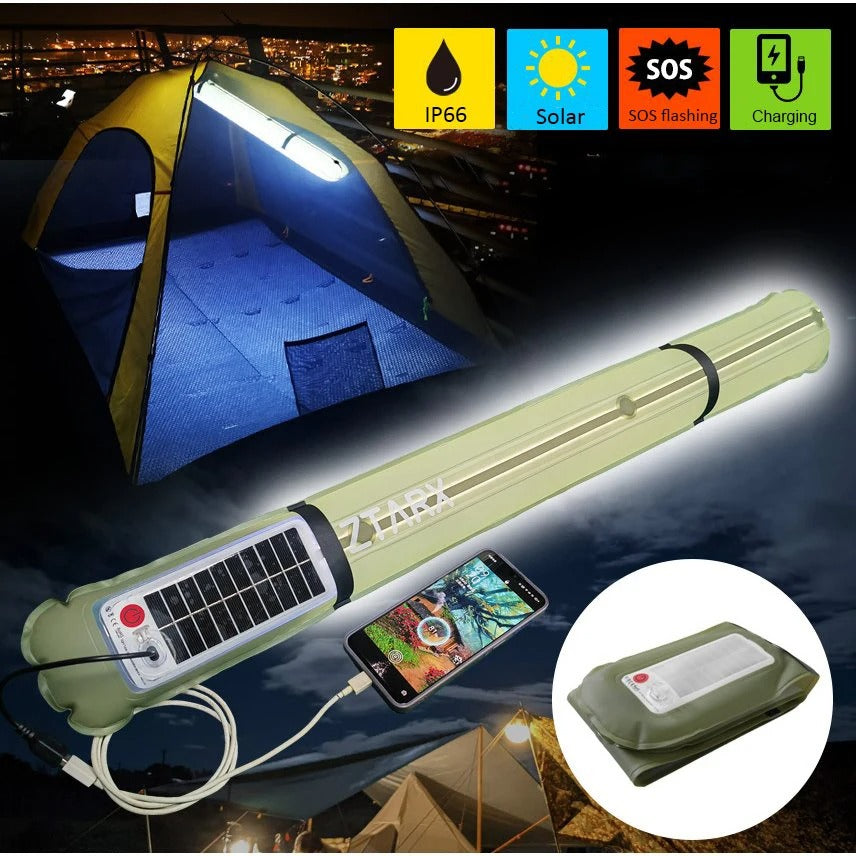 ZTARX Solar Camping Tube Light