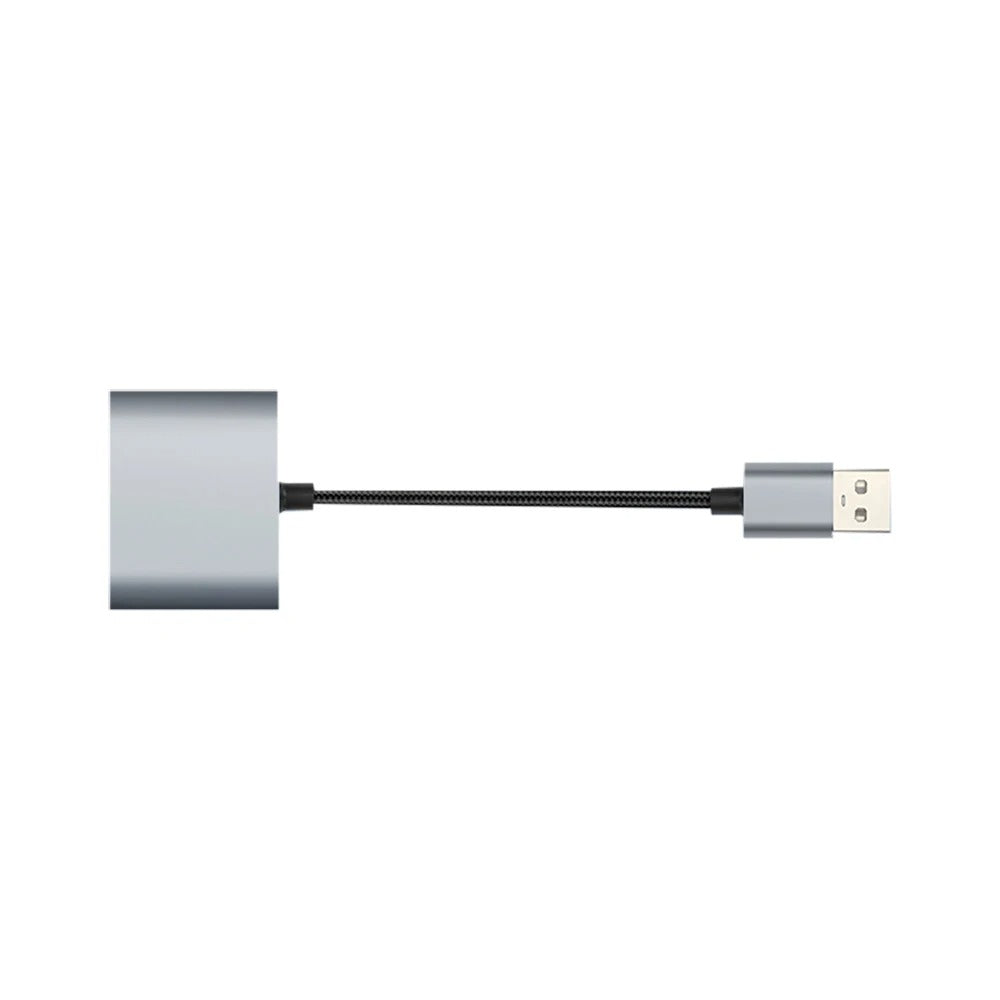 3-in-1 USB Audio Adapter