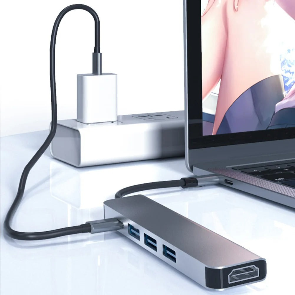 5-Port USB-C Hub 4K HDMI