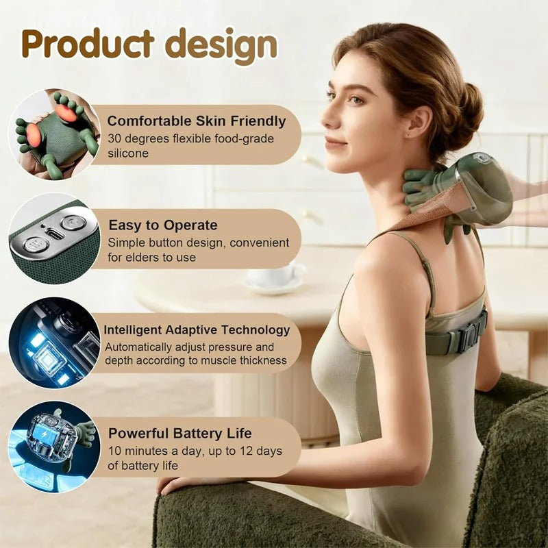 Wireless Neck & Shoulder Massager