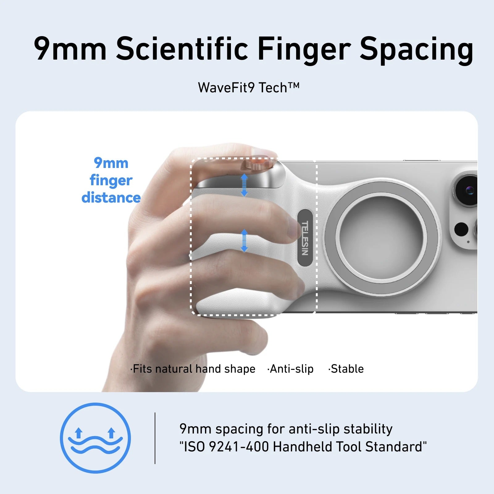 TELESIN Magnetic Camera Grip