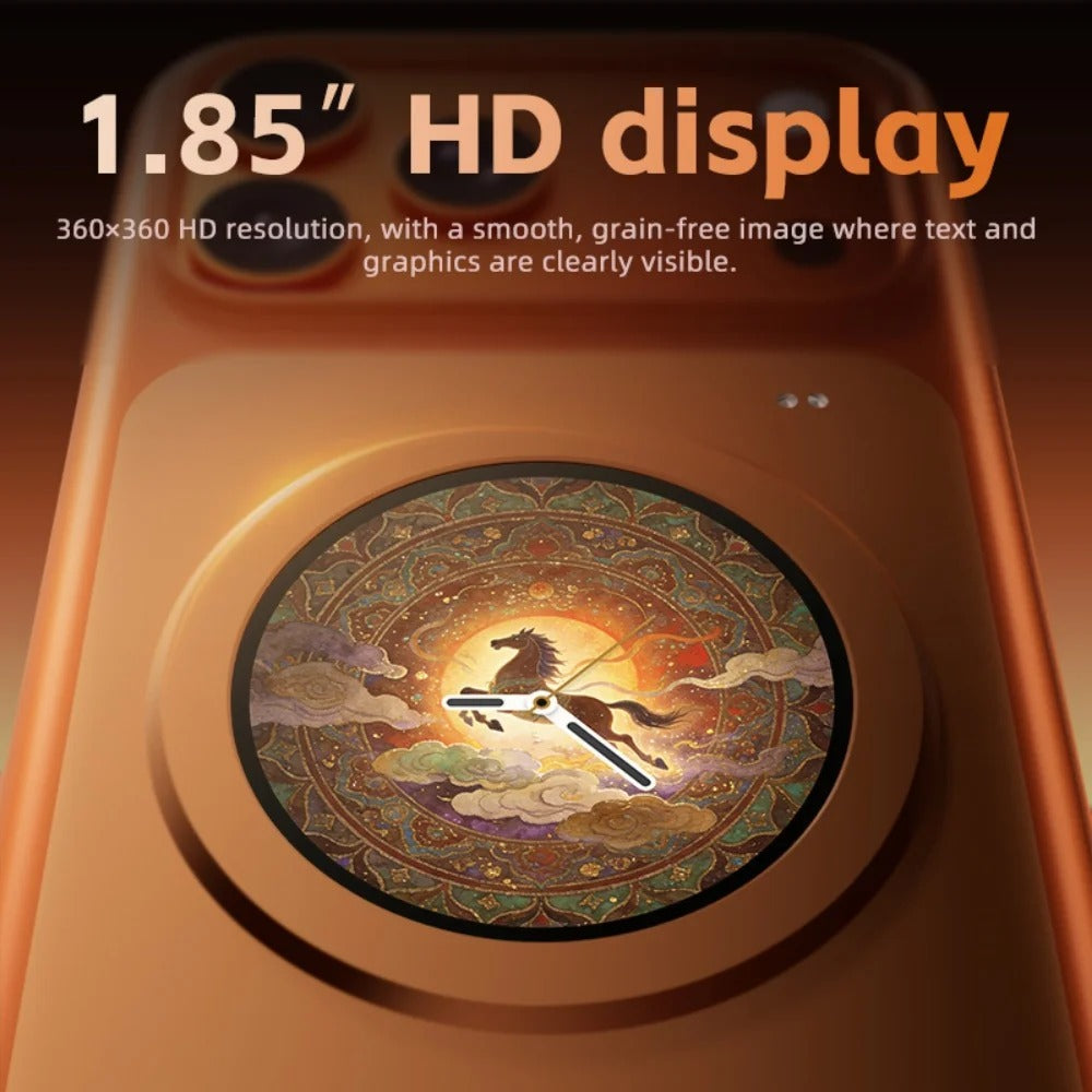 Deviceus SmartView Touch Case – Interactive Display Window Case for iPhone 17 Pro Max