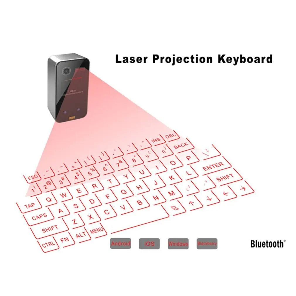 Portable Bluetooth Laser Projection Keyboard