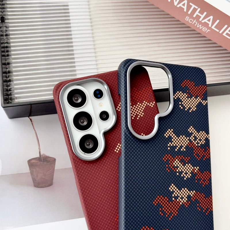 Carbon Fiber Magnetic Samsung Case