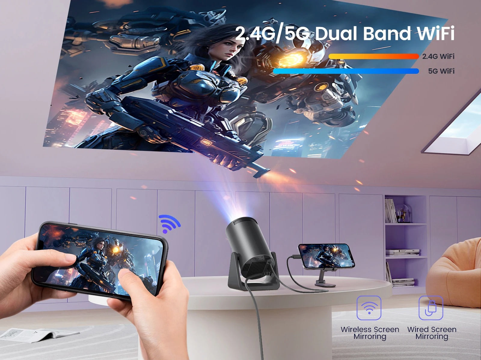 Wimius L1 Mini Projector
