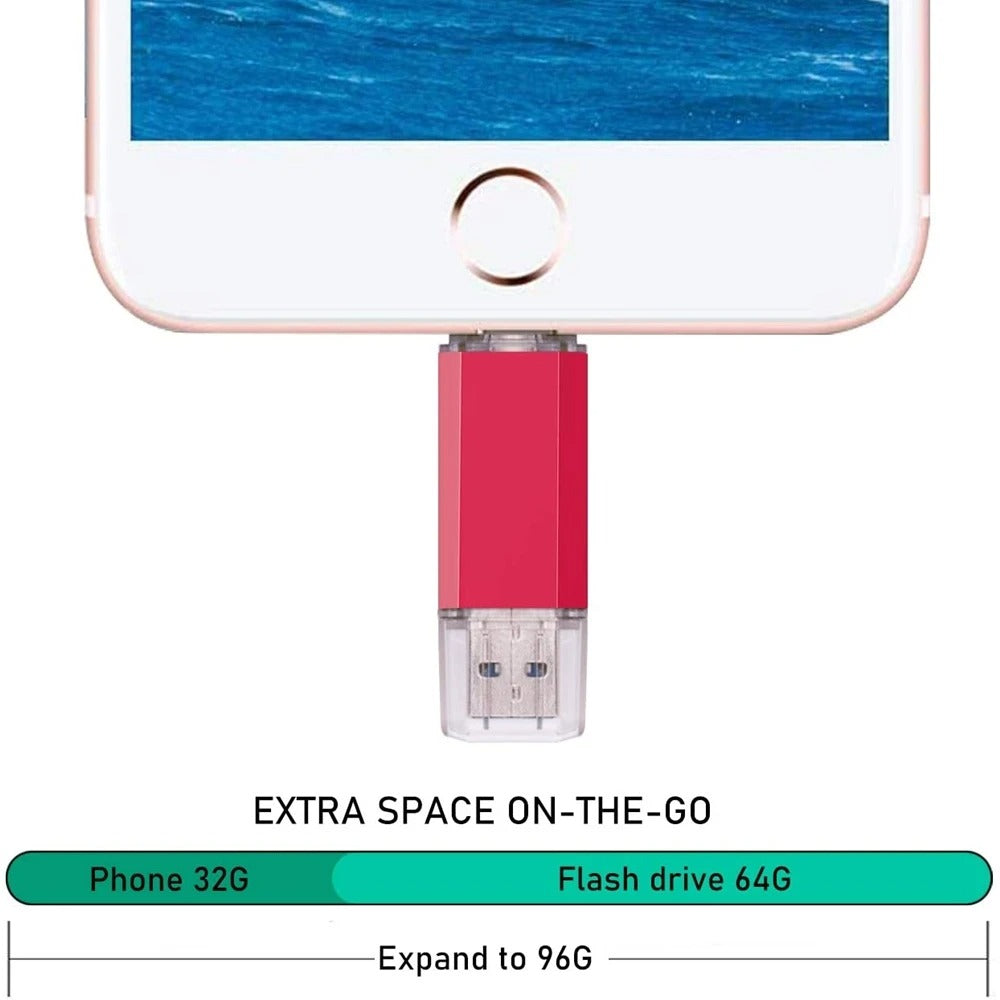 2-in-1 USB-C OTG Flash Drive