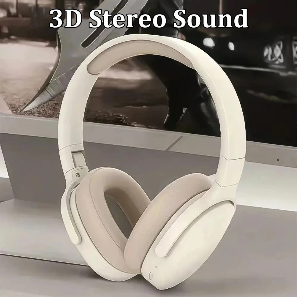 Bluetooth 5.3 Gaming Headset Dual Mode Wireless Earphones | Foldable Noise Reduction Headphones for iPhone, Xiaomi & Android