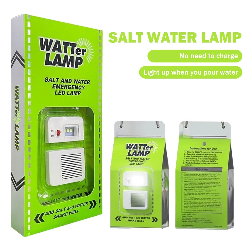 LED Salt Water Emergency Lamp