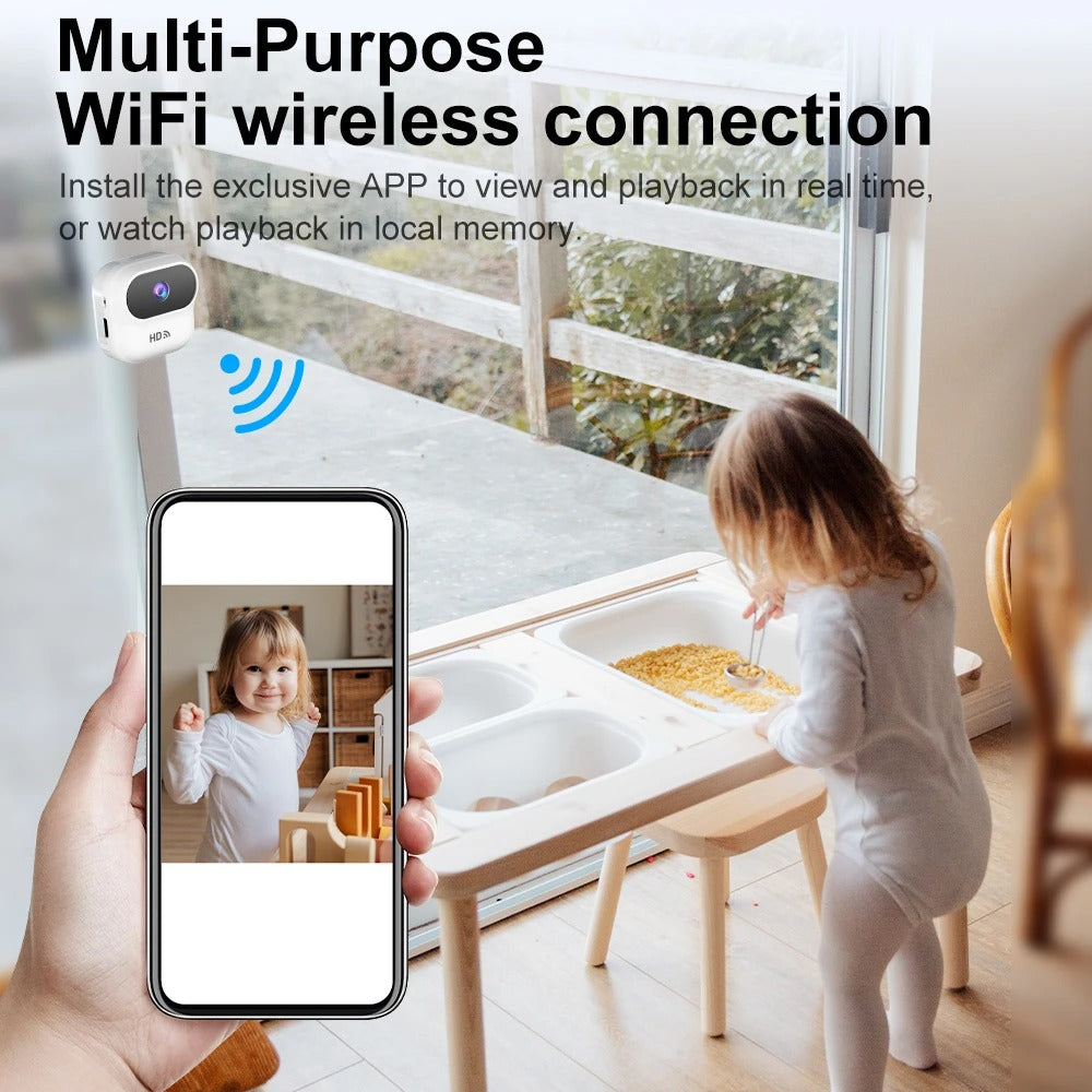Ourlife WiFi Mini Security Camera