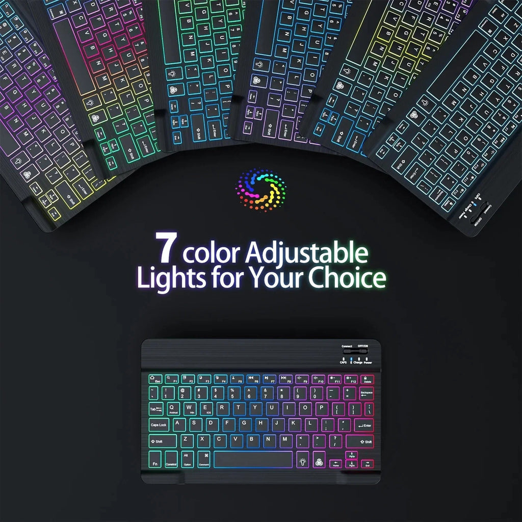 Mini RGB Bluetooth Keyboard & Mouse