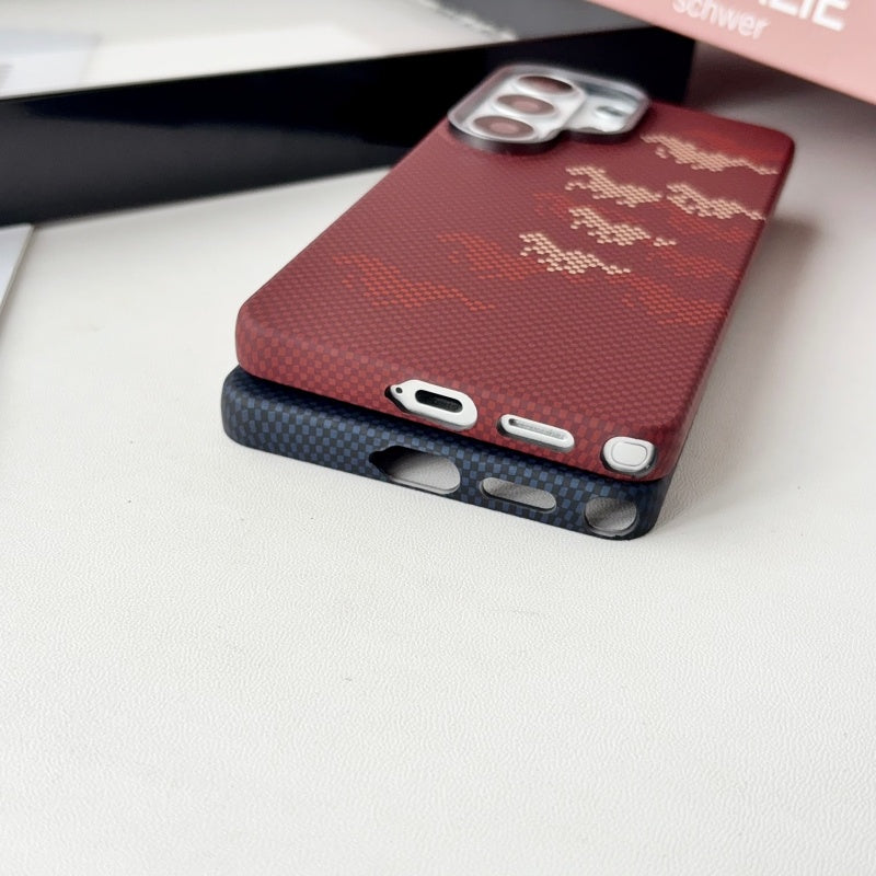 Carbon Fiber Magnetic Samsung Case
