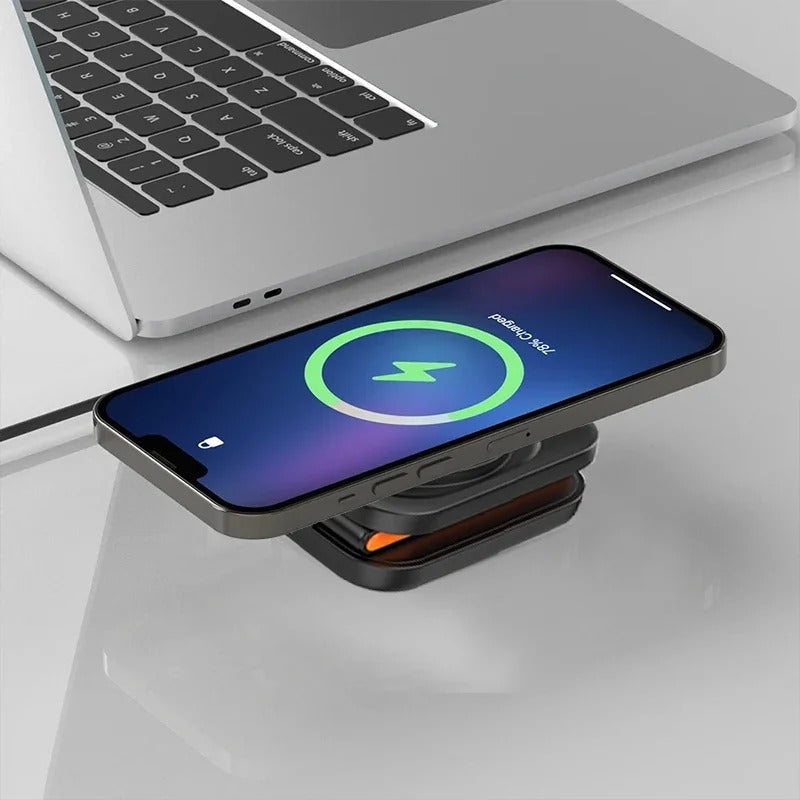 3-in-1 Foldable Magnetic Wireless Charging Station