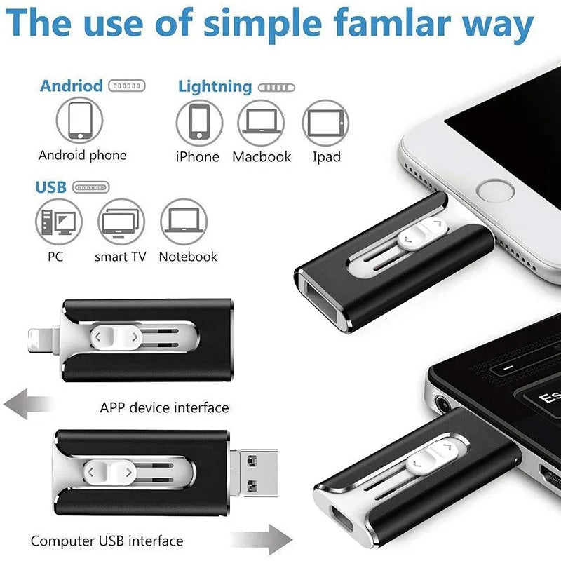 4-in-1 OTG USB Flash Drive
