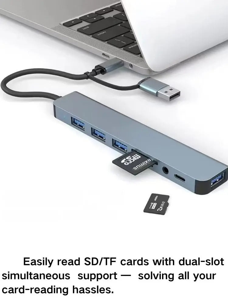 3-in-1 USB-C Hub 100W