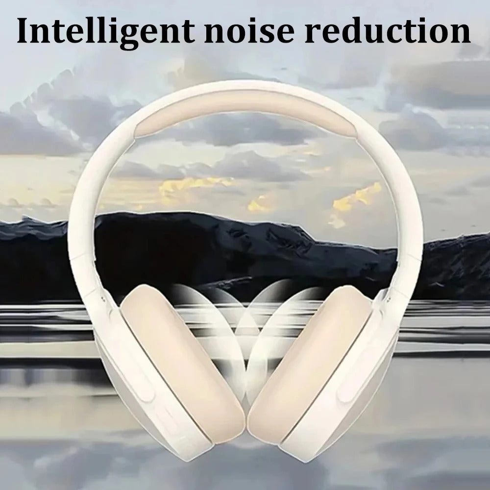 Bluetooth 5.3 Gaming Headset Dual Mode Wireless Earphones | Foldable Noise Reduction Headphones for iPhone, Xiaomi & Android