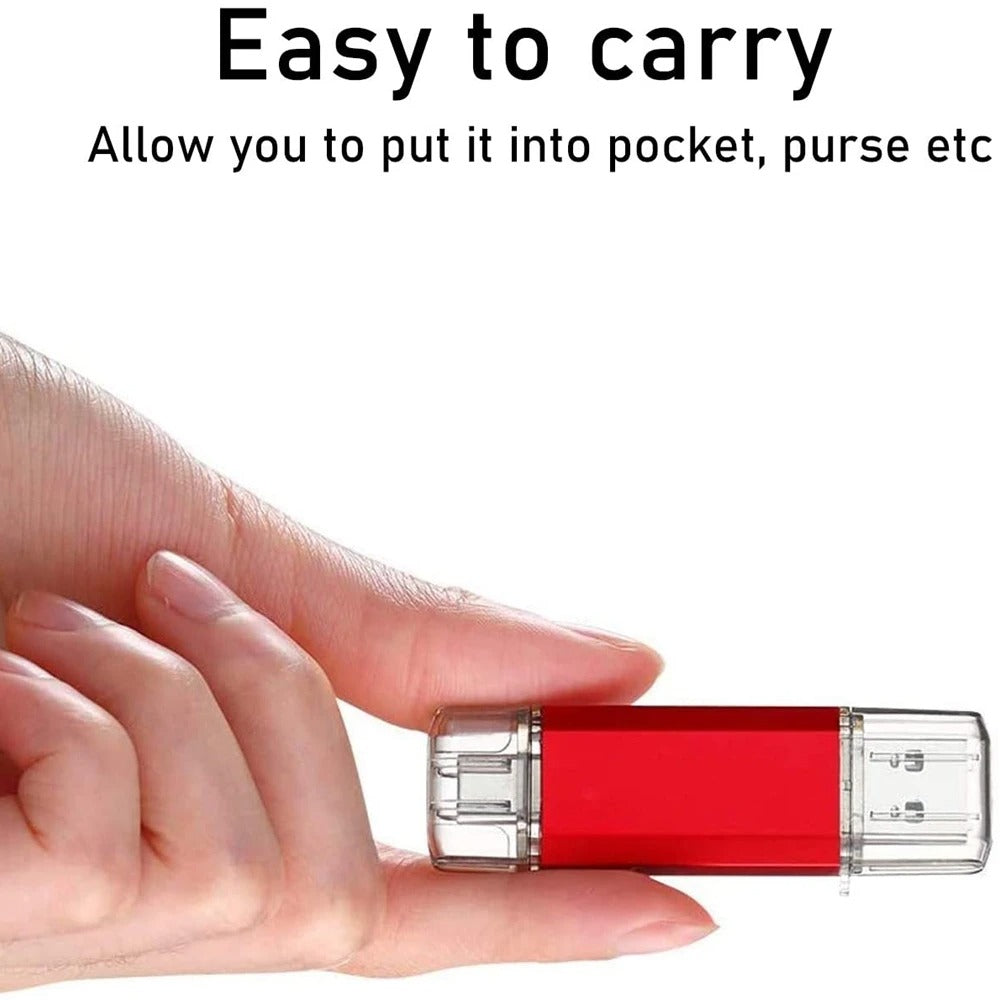 2-in-1 USB-C OTG Flash Drive