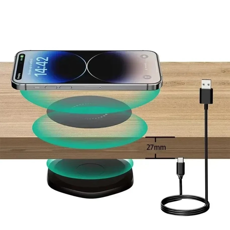 27mm Remote Desktop Wireless Charger