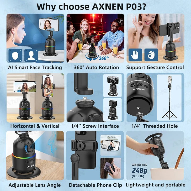 AI Face Tracking Gimbal
