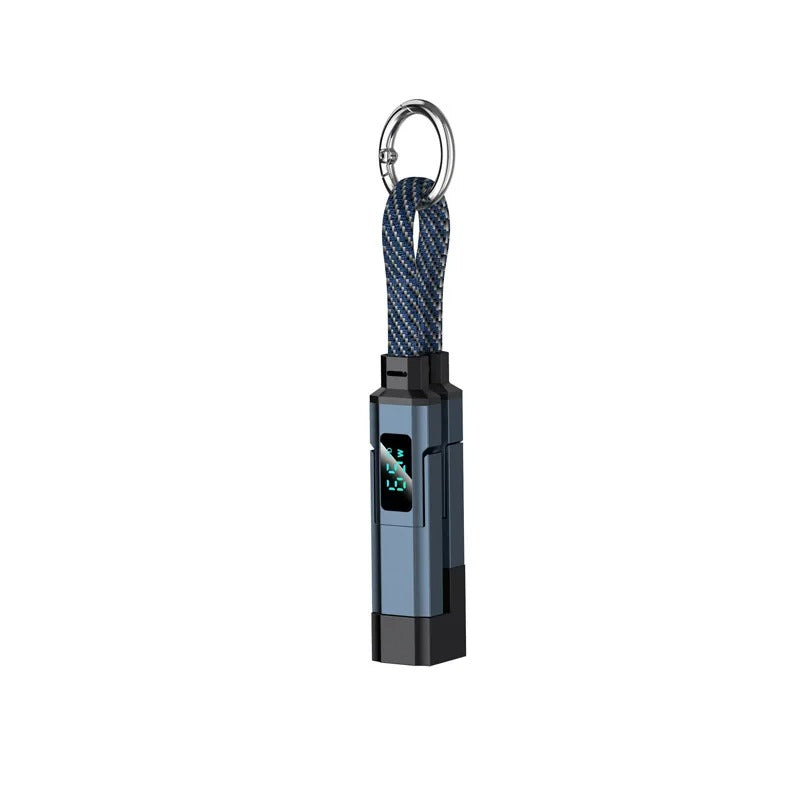 65W 4-in-1 Keychain Charging Cable