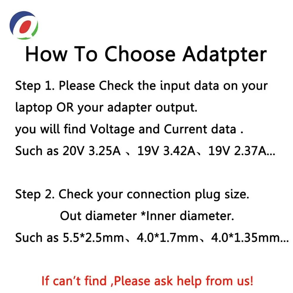 Toshiba 75W Laptop Charger