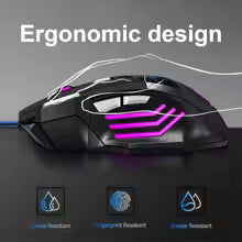 T-WOLF RGB Gaming Mouse