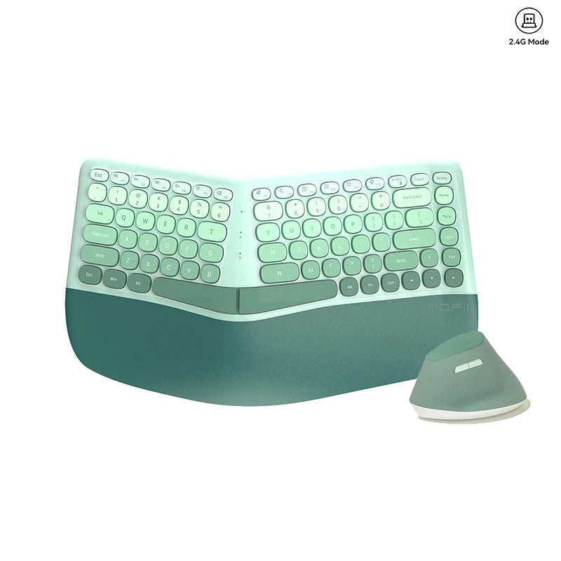 MOFII Ergonomic Wireless Keyboard & Mouse Combo