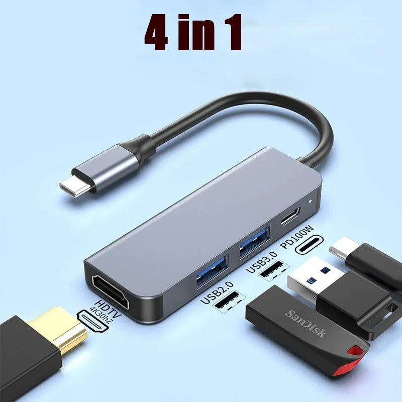 5-Port USB-C Hub 4K HDMI