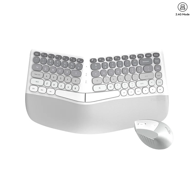 MOFII Ergonomic Wireless Keyboard & Mouse Combo