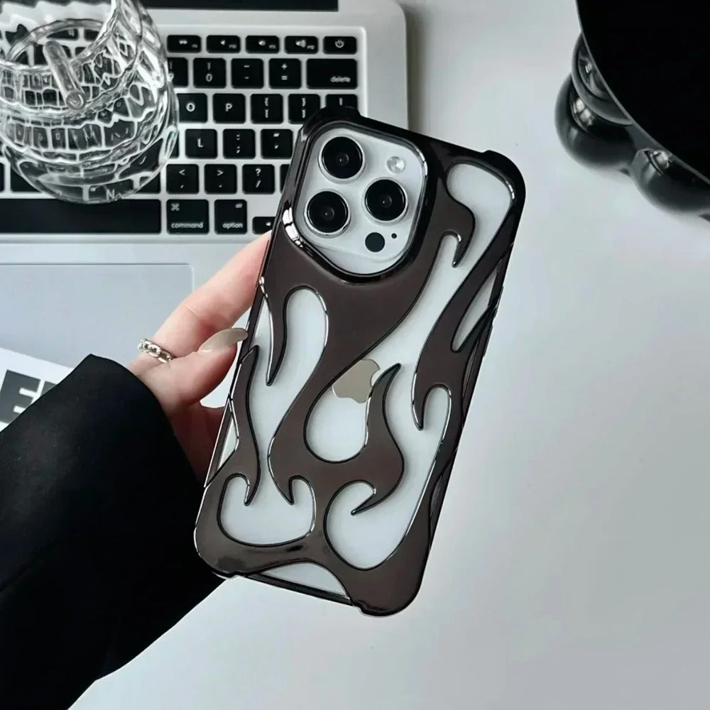 Flame Hollow iPhone Case