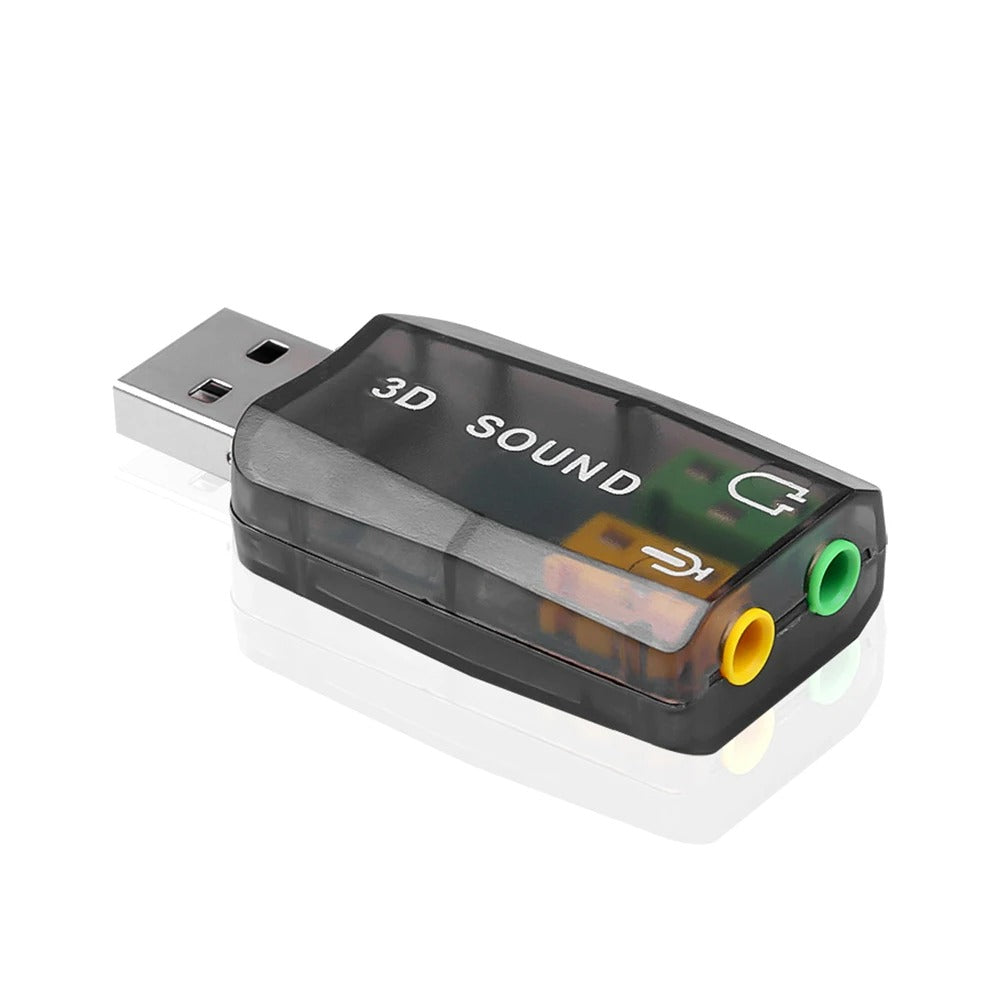 USB 3D Audio Sound Card