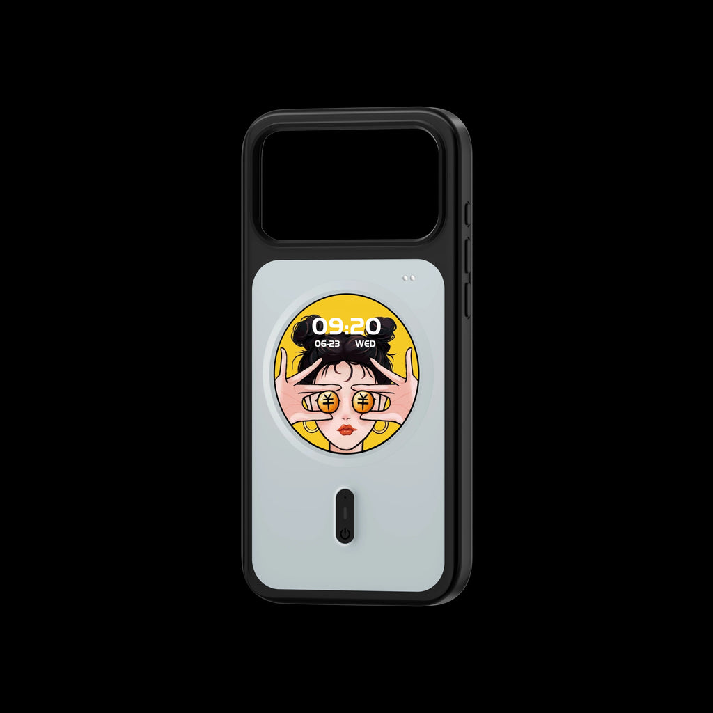 Deviceus SmartView Touch Case – Interactive Display Window Case for iPhone 17 Pro Max