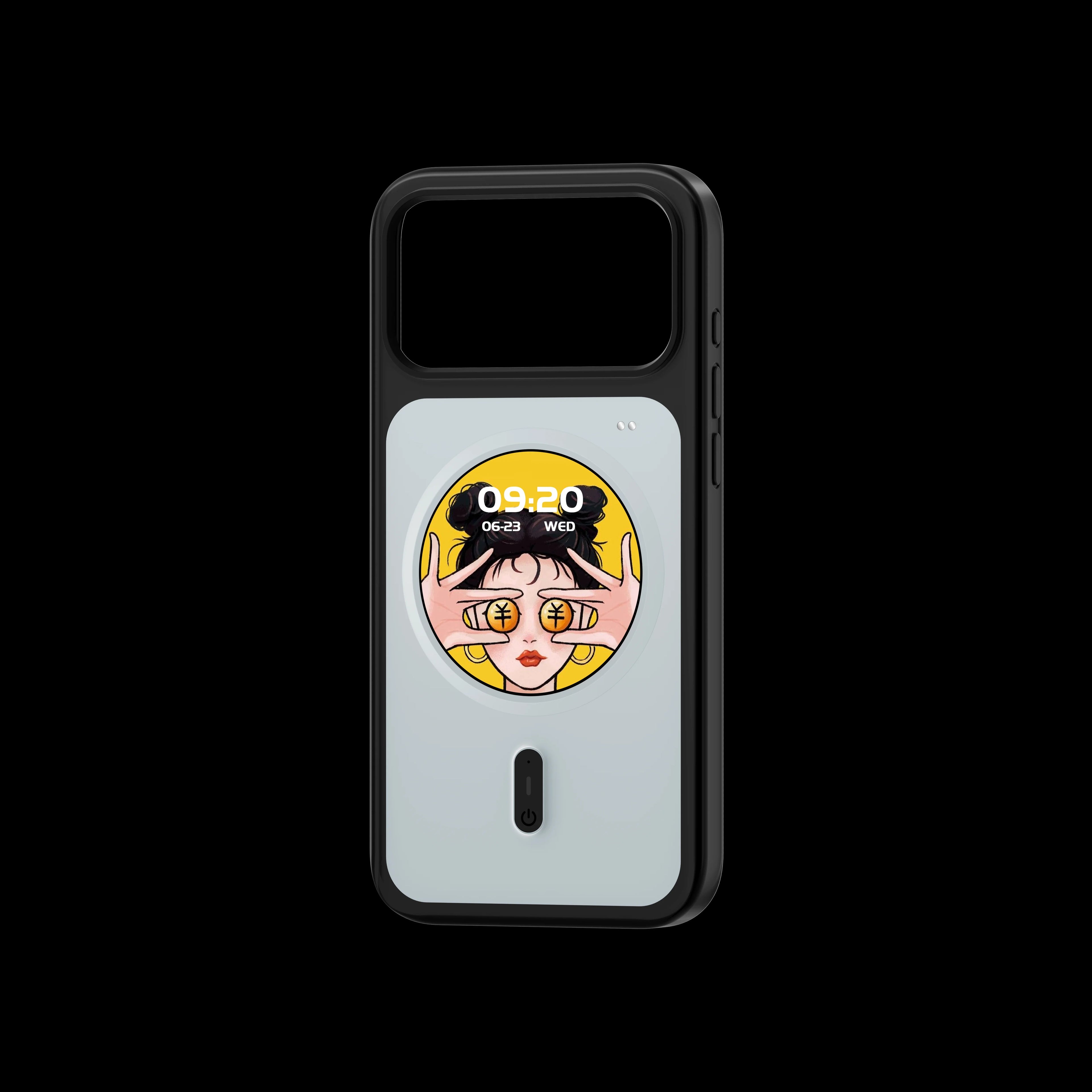 Deviceus SmartView Touch Case – Interactive Display Window Case for iPhone 17 Pro Max