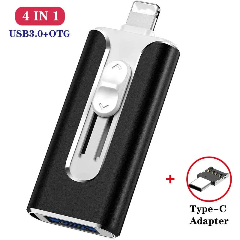 4-in-1 OTG USB Flash Drive