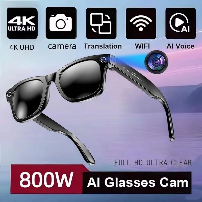 AI Camera Smart Glasses