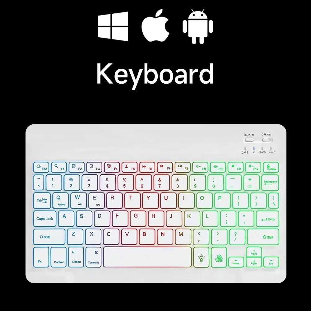 Mini RGB Bluetooth Keyboard & Mouse