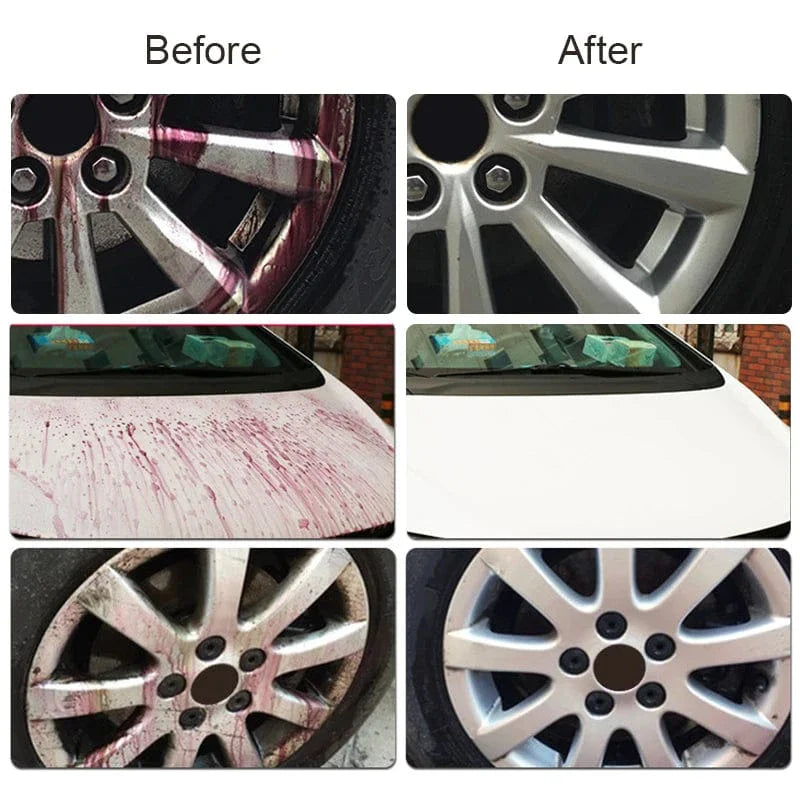 Iron Powder & Rust Remover Spray for Metal Surface Protection