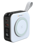 Powerpack Universal 5 in 1 Travel Power Bank - for Magsafe Battery Pack,10000mAh Power Bank with Built in Cable