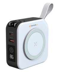 Powerpack Universal 5 in 1 Travel Power Bank - for Magsafe Battery Pack,10000mAh Power Bank with Built in Cable
