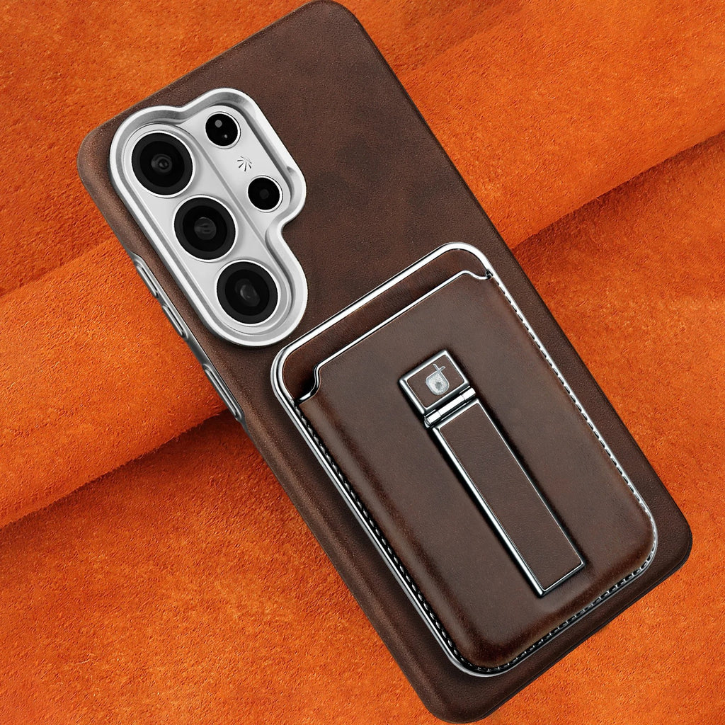 Magnetic Wallet Case for Samsung