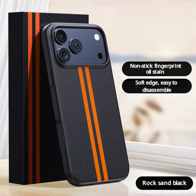 Deviceus TerraGrip MagSafe Case – Sandstone Texture Magnetic Shockproof Case for iPhone