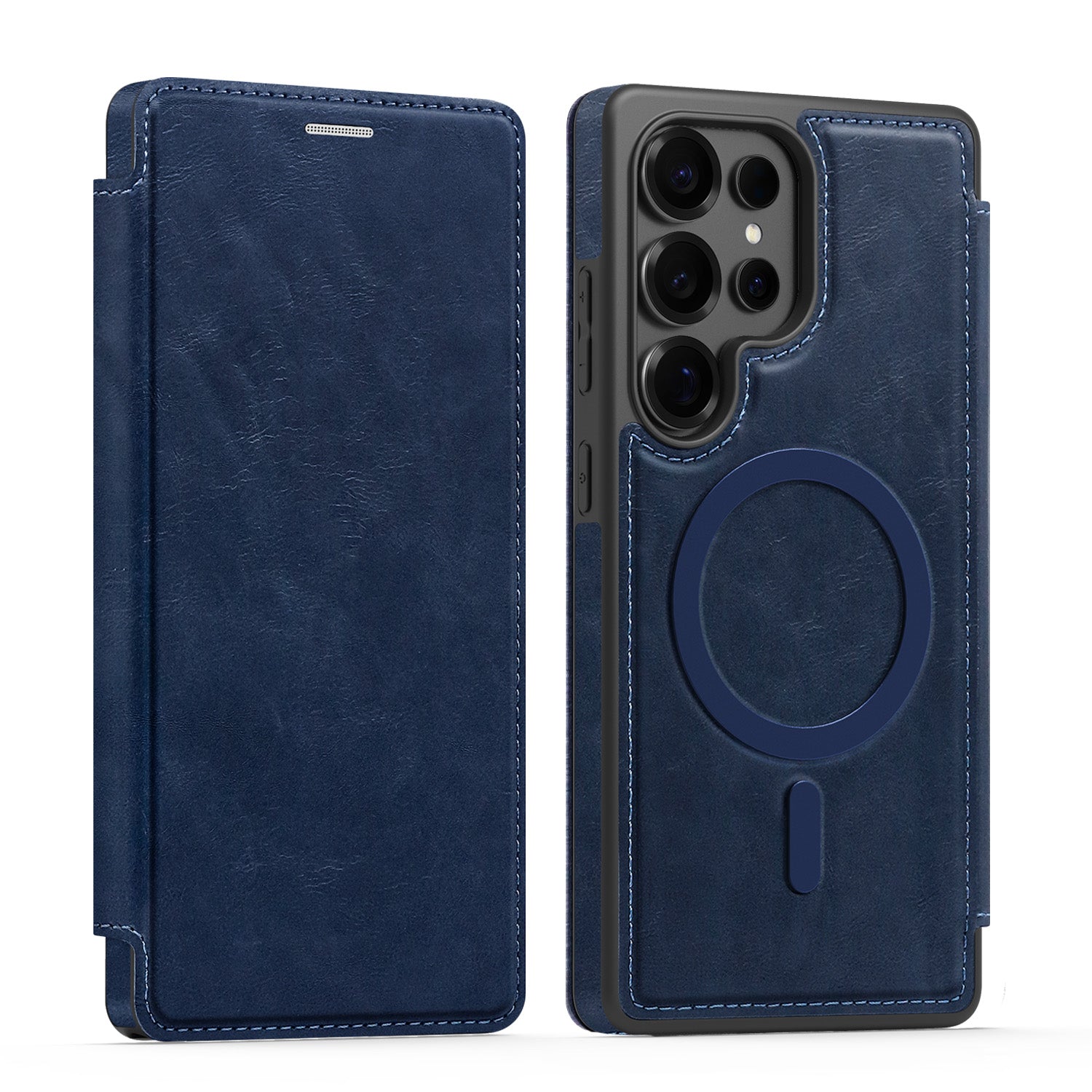 Leather Wallet Case for Samsung
